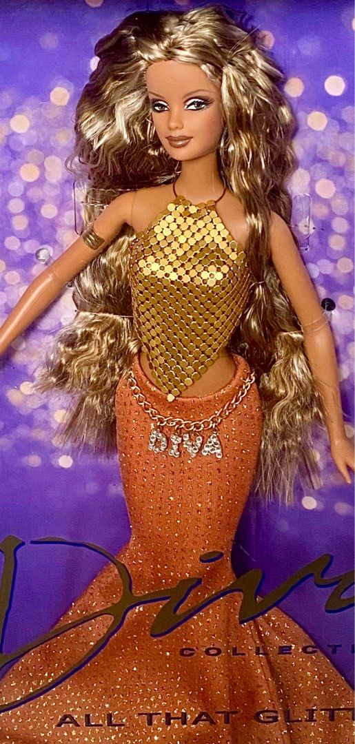DIVA COLLECTION ALL THAT GLITTERS BARBIE DOLL RARE Hobbies Toys Toys Games on Carousell