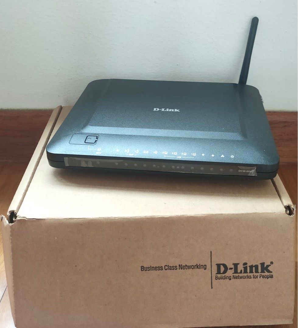 DLink DCM604 Cable Modem EMTA Gateway PacketCable 1.5 and DOCSIS 2.0
