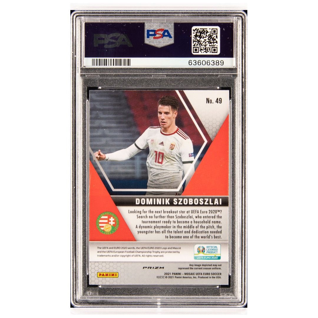 Dominik Szoboszlai 2020 Mosaic Euro #49 Genesis /(SSP) Price