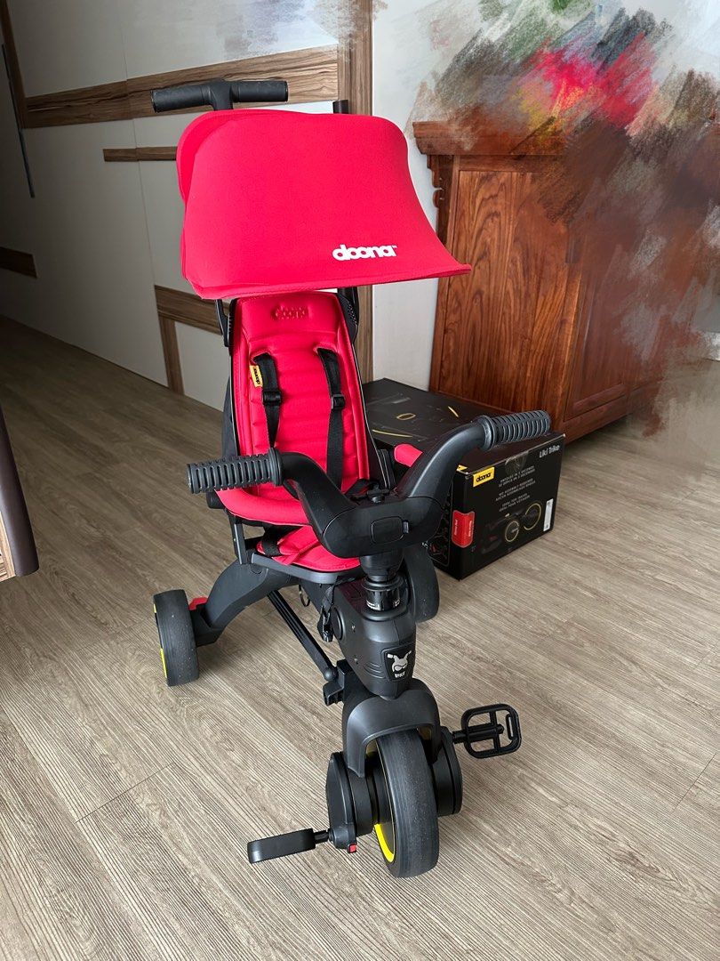 Donna trike s1 with original box, Babies & Kids, Going Out, Strollers ...