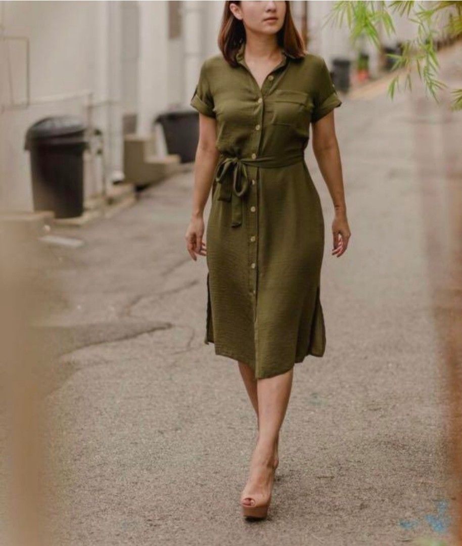 Dorothy perkins green dress online