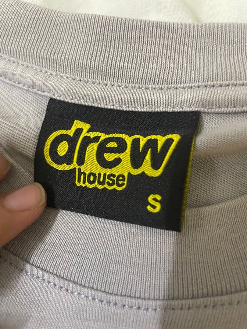 Drew House - secret ss tee (slate), Men's Fashion, Tops & Sets