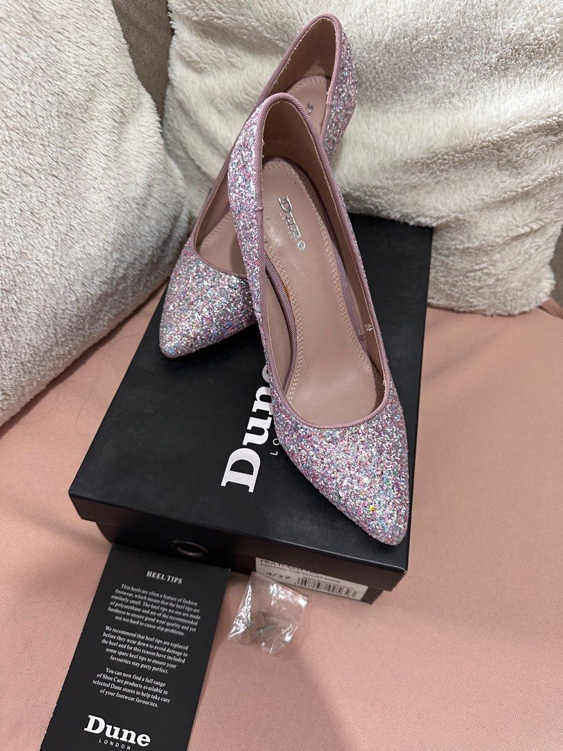 Dune glitter heels online
