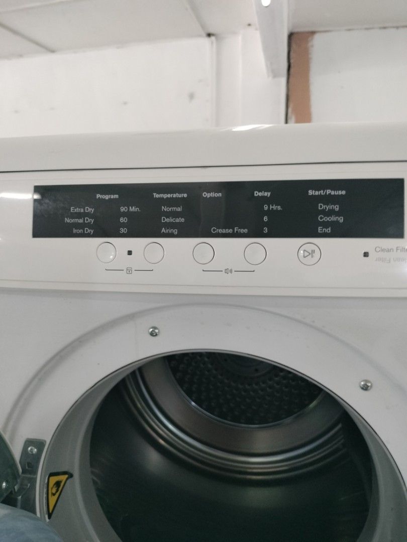 Electrolux 7kg dryer, TV & Home Appliances, Washing Machines and Dryers