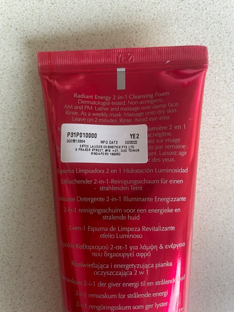 Estée Lauder face wash nutritious, Beauty & Personal Care, Face, Face