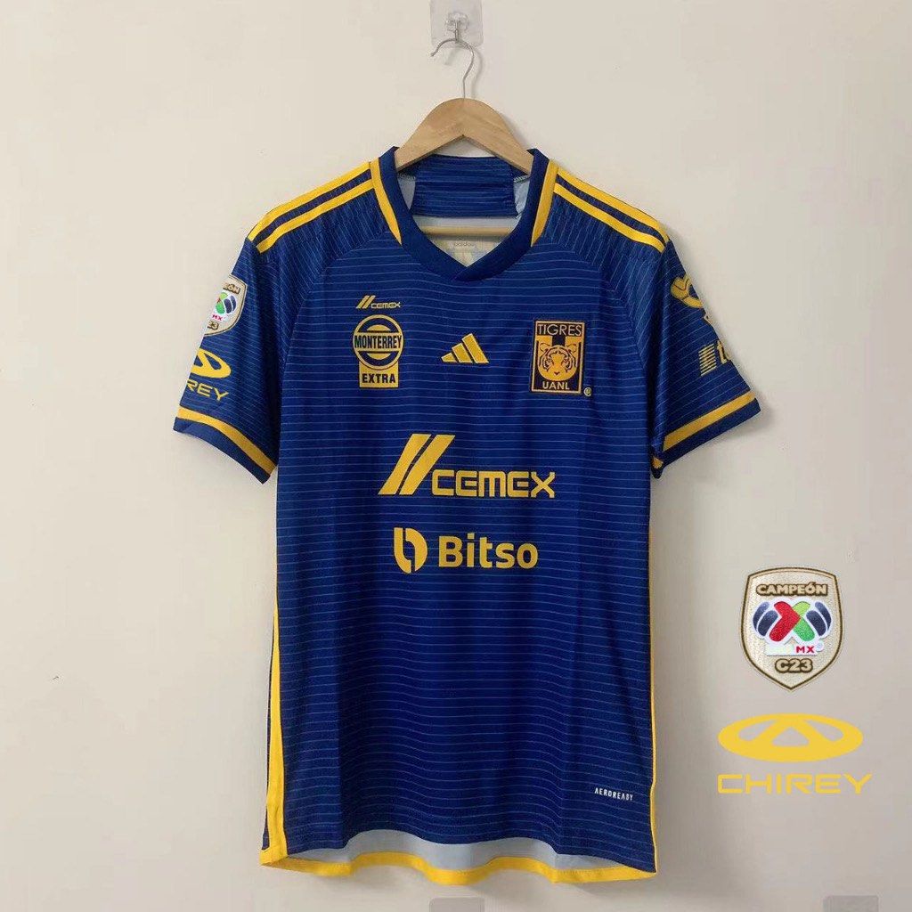 Tigres UANL Kids Set Soccer Uniform Kids Soccer Set Tigres 