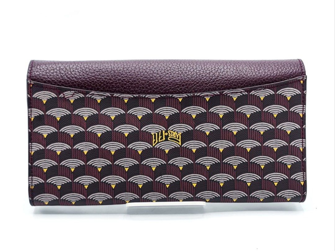 FAURE LE PAGE Long Wallet Used Bordeaux