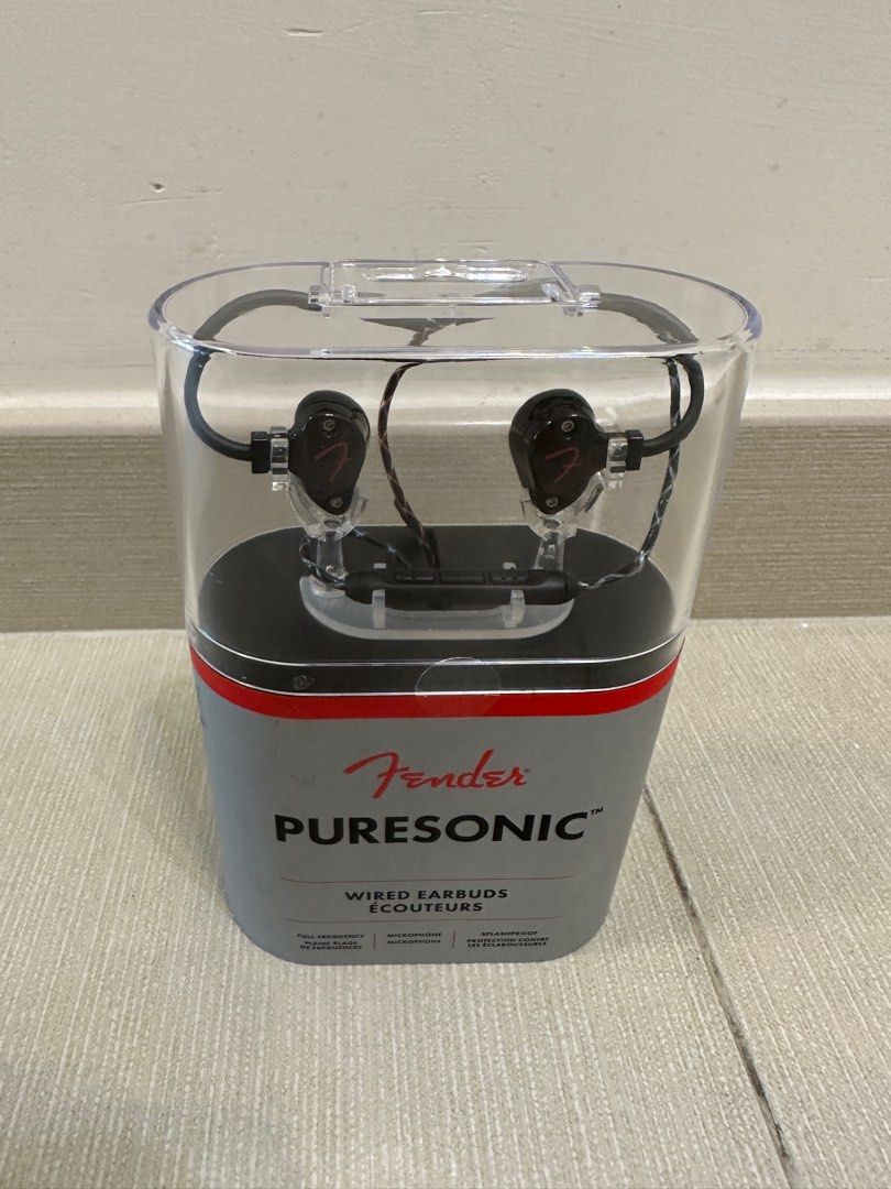 Fender puresonic sales wired earbuds