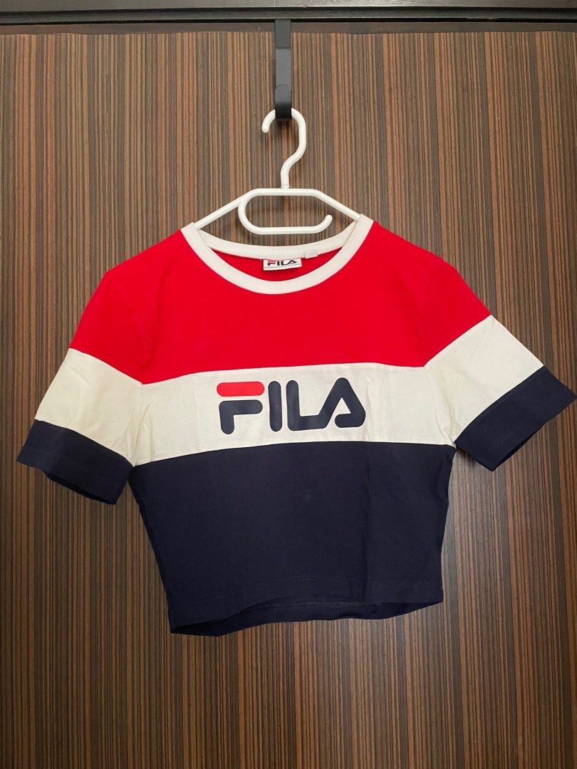 Red fila top shop