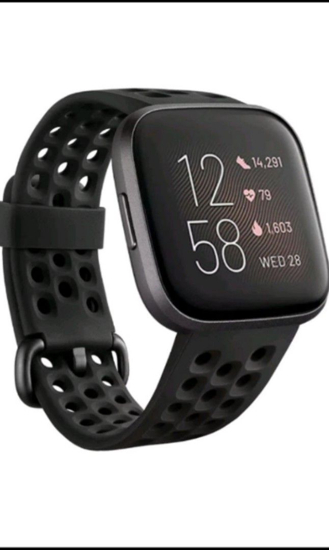 Fitbit versa hotsell lite negro