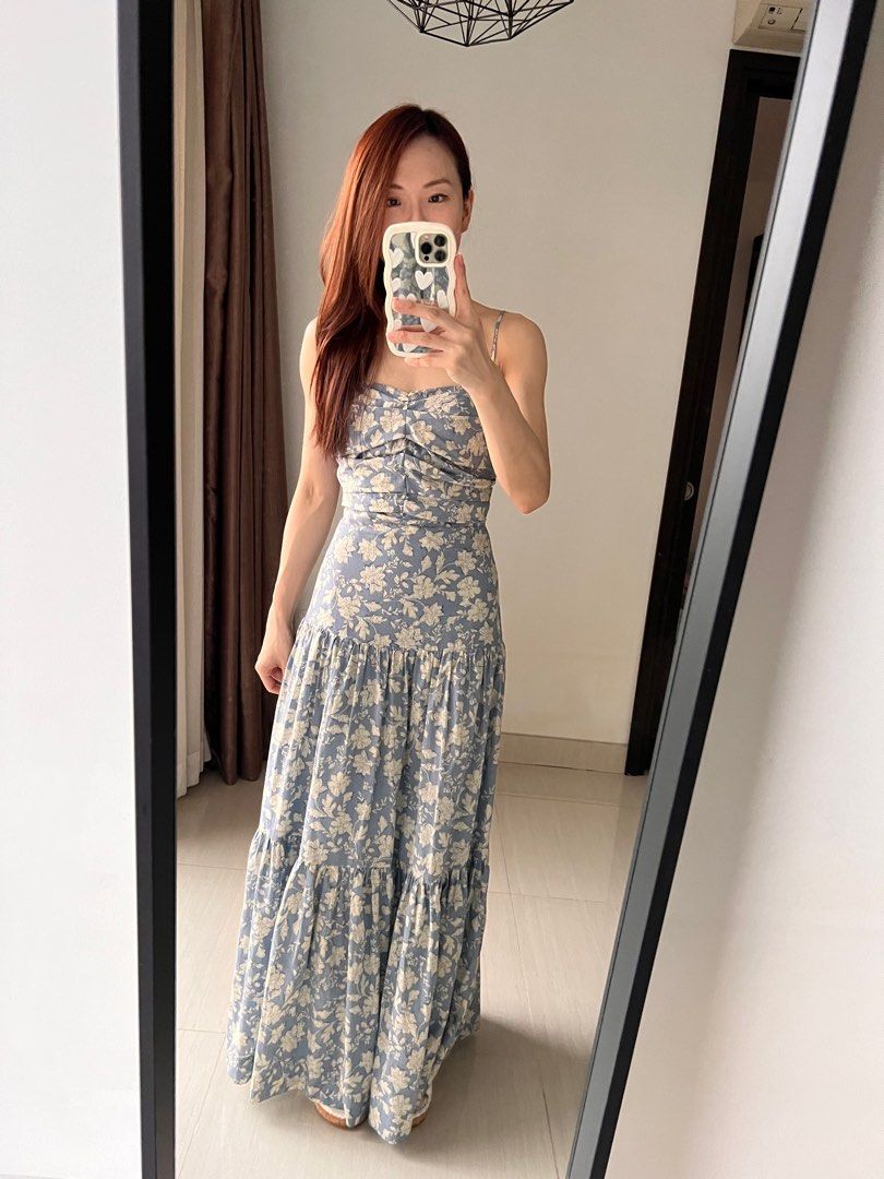 Maxi pastel dress discount