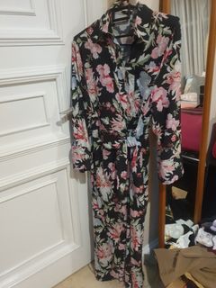 Flowery maxi dress