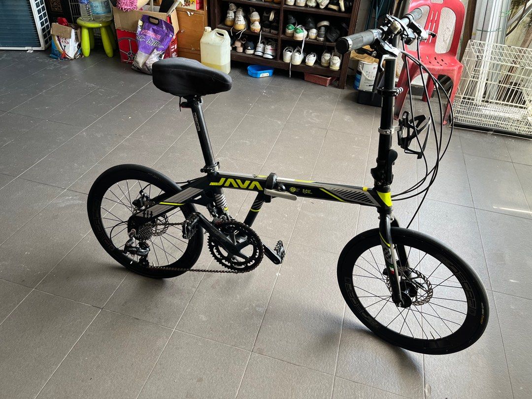 FOLDING BIKE JAVA FIT 451 Sports Equipment Bicycles Parts