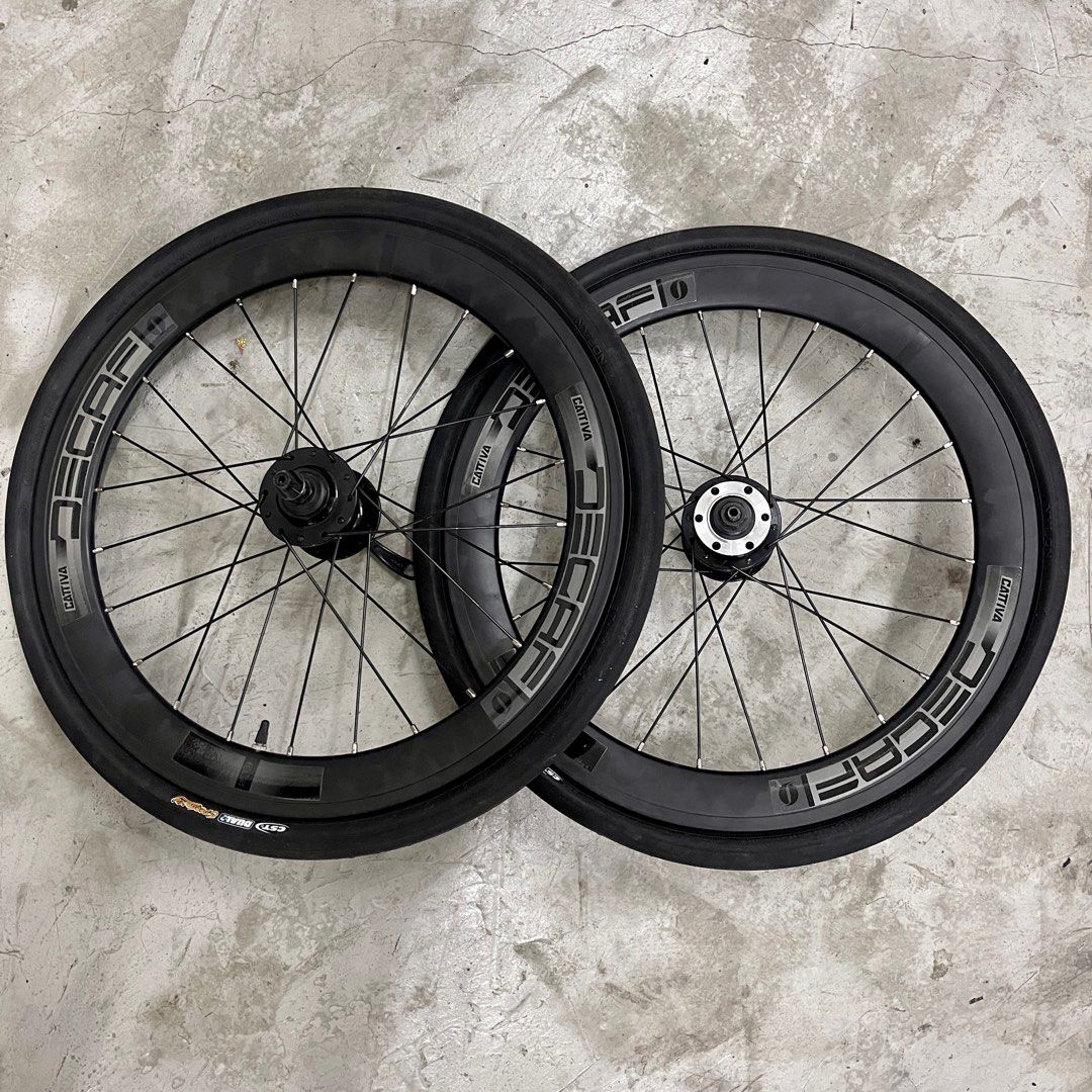 Folding bike wheel set/mini velo wheel/foldable bike wheel 20 inches