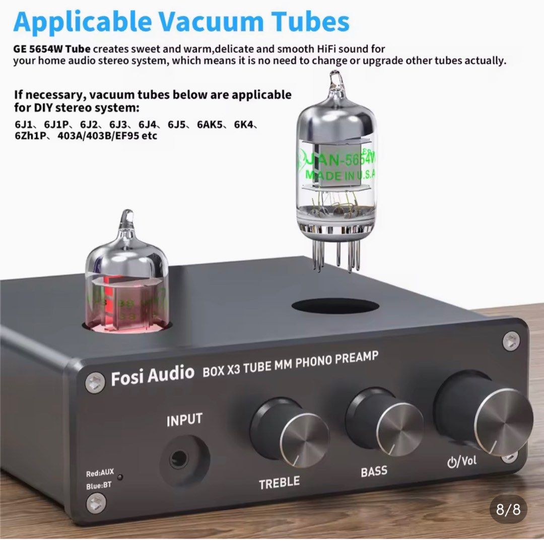 2 Stuks JAN 5654W Vacuümbuizen - Vervanging Voor Audio Versterker Buizen, Vintage 5654W Electron Tube