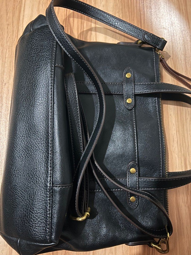 Fossil felicity satchel clearance black