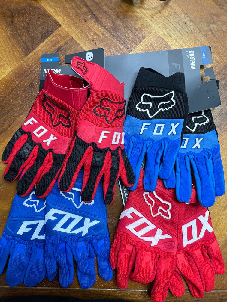 Fox Gloves, Motorcycles, Motorcycle Apparel on Carousell