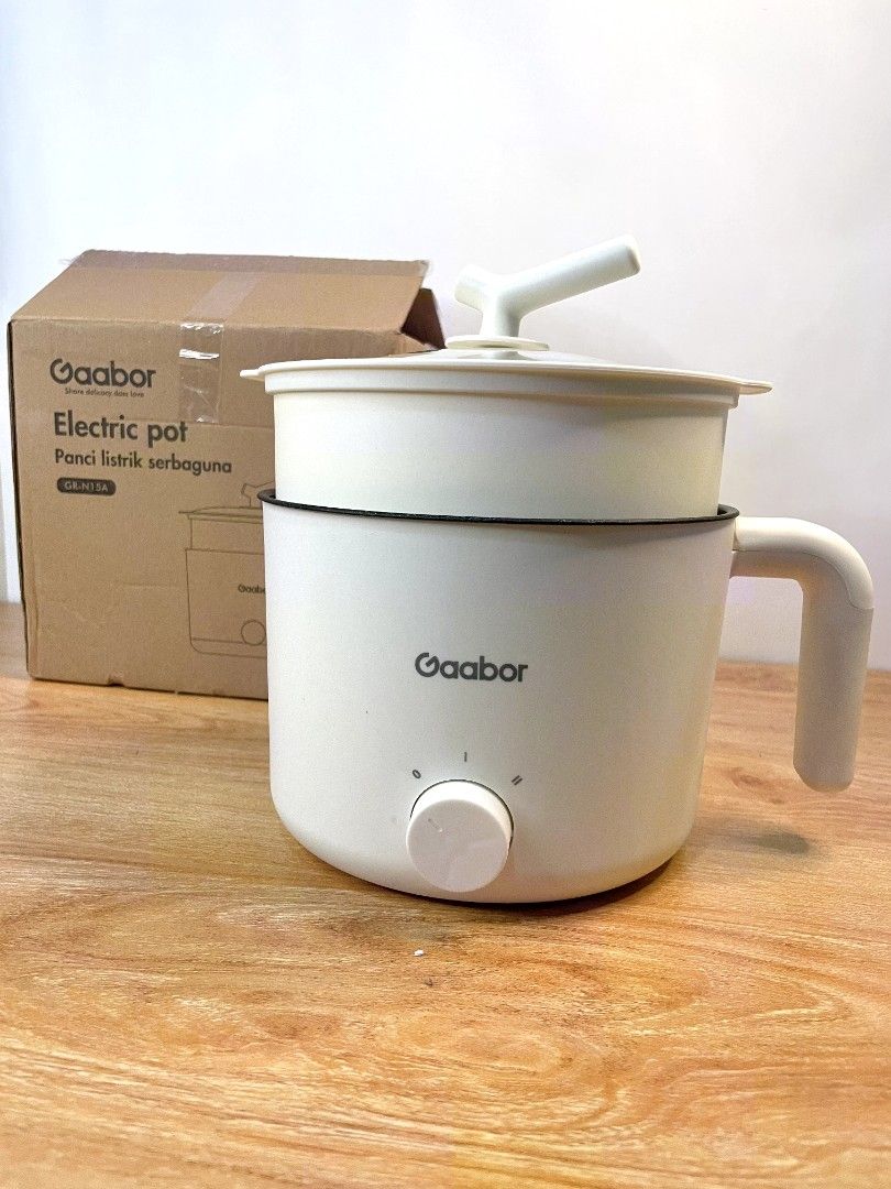 Gaabor NonStick Electric Pot with FREE Steamer on Carousell