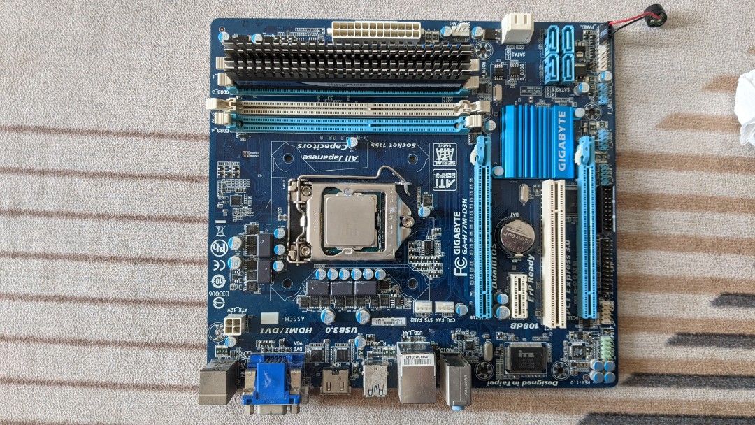 Gigabyte motherboard+Intel core i5 3470, Computers & Tech, Desktops on