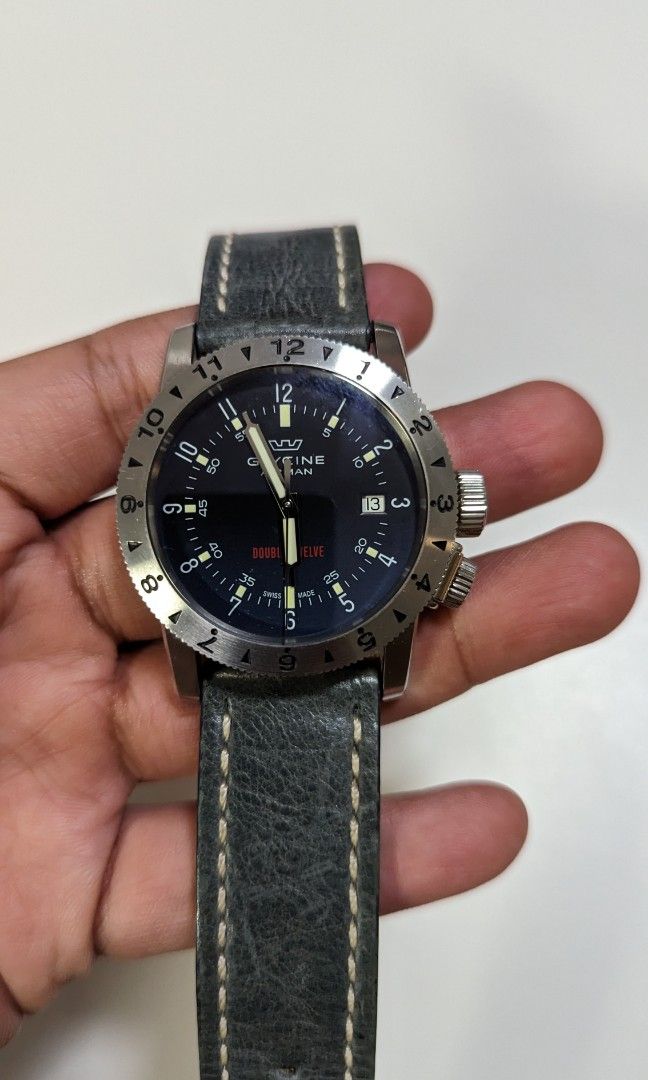 Glycine double hotsell twelve 40mm
