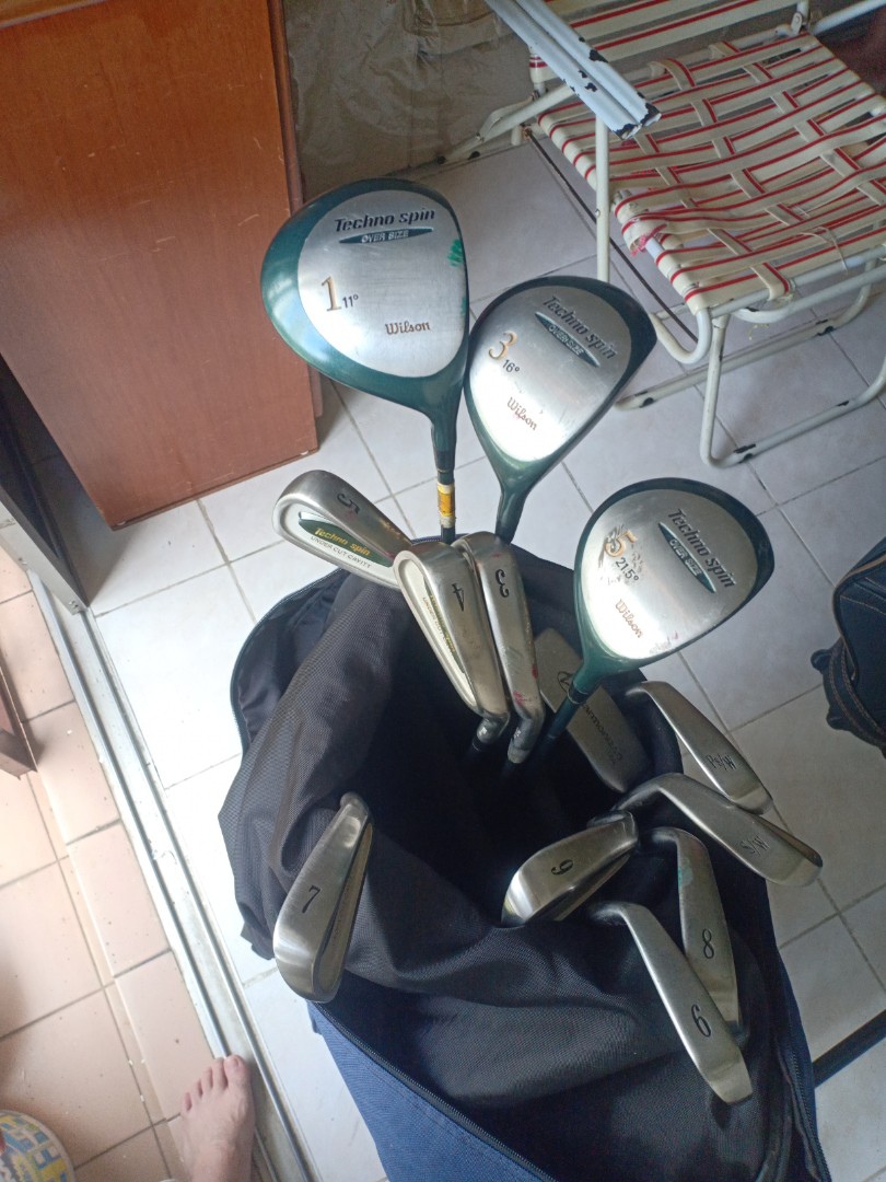 Golf set. Brand Techno Spin, Sports Equipment, Sports & Games