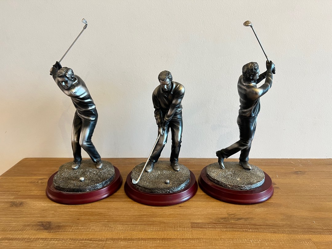 Golf Swing Statues, Furniture & Home Living, Home Decor, Other Home
