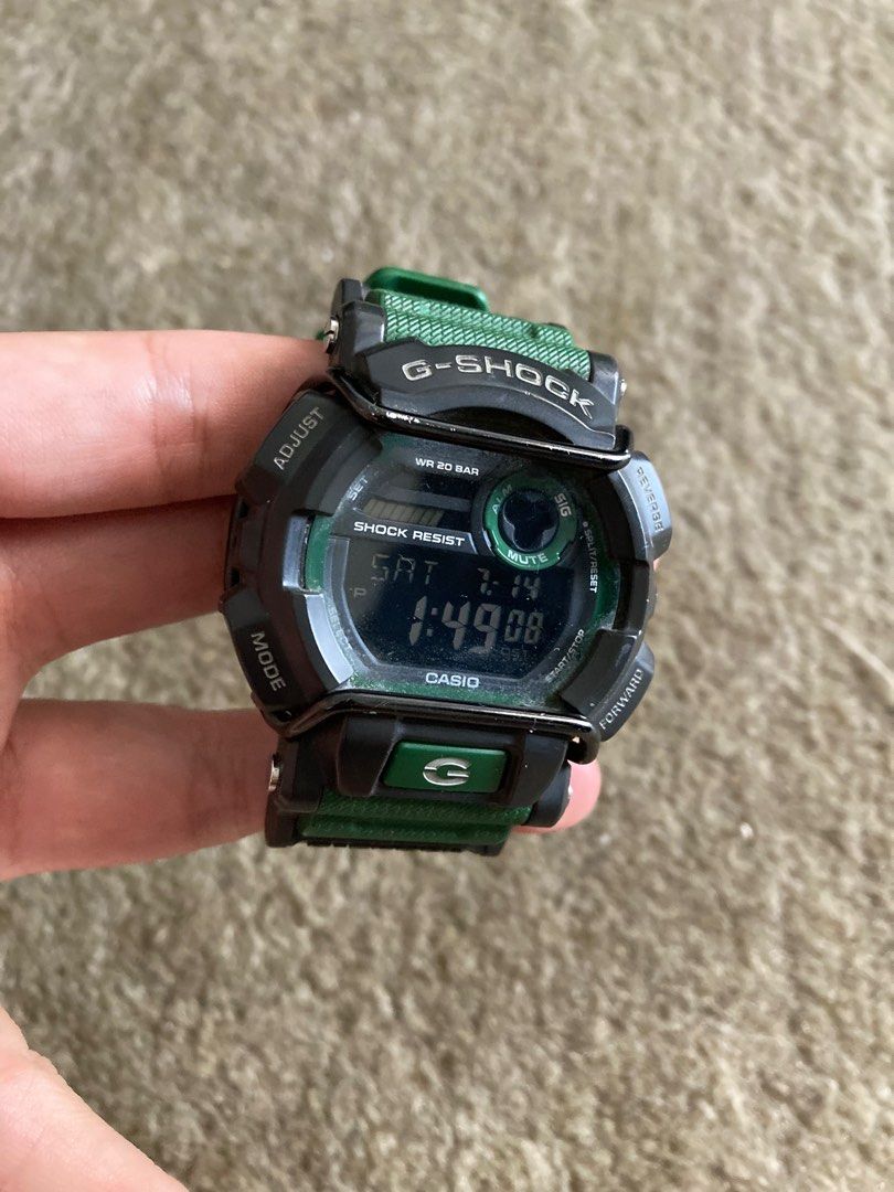 G shock best sale gd 400 green