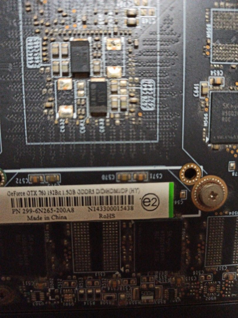 Gtx 760 192bit faulty