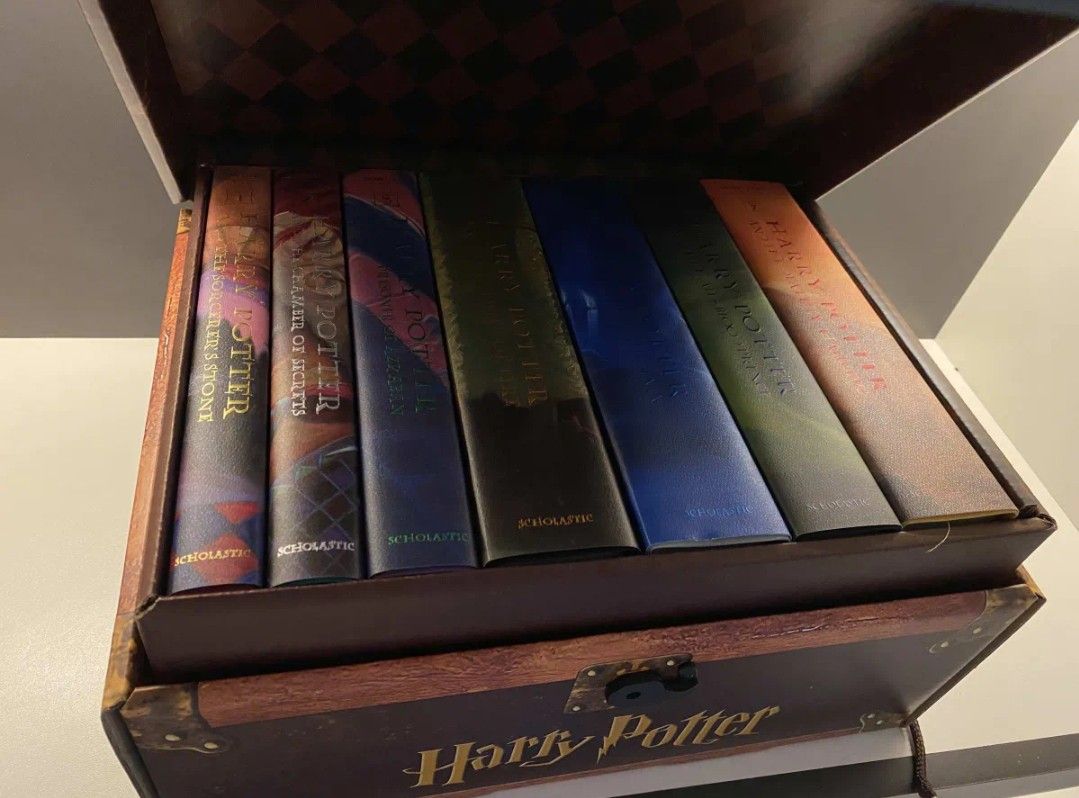 Harry Potter Hardcover Box Set (Books 1-7) By J.K. Rowling on Carousell