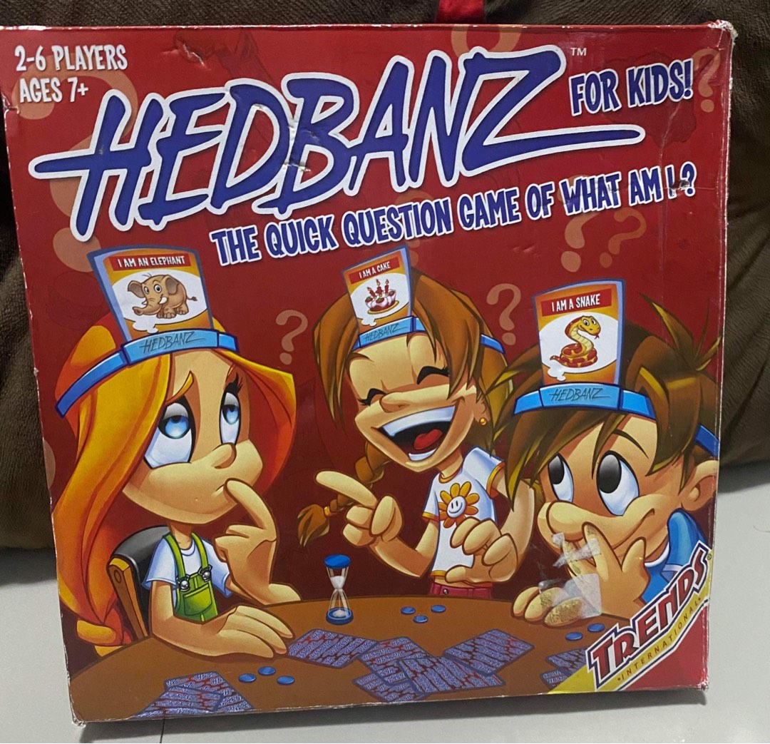 HEDBANZ QUICK QUESTION GAME, Hobbies & Toys, Toys & Games on Carousell