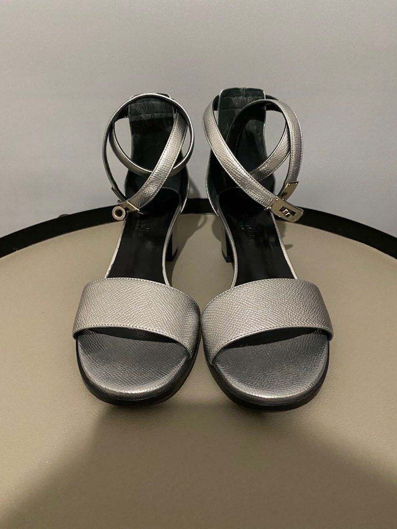 HERMES leather Transat Kelly Sandals multicolor 37 main image 0