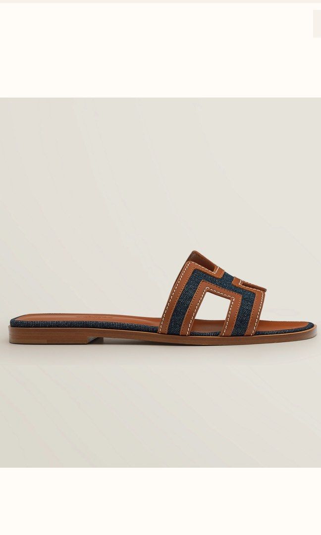 SELLING CHEAP Hermes Oran Calfskin Denim Women s Fashion