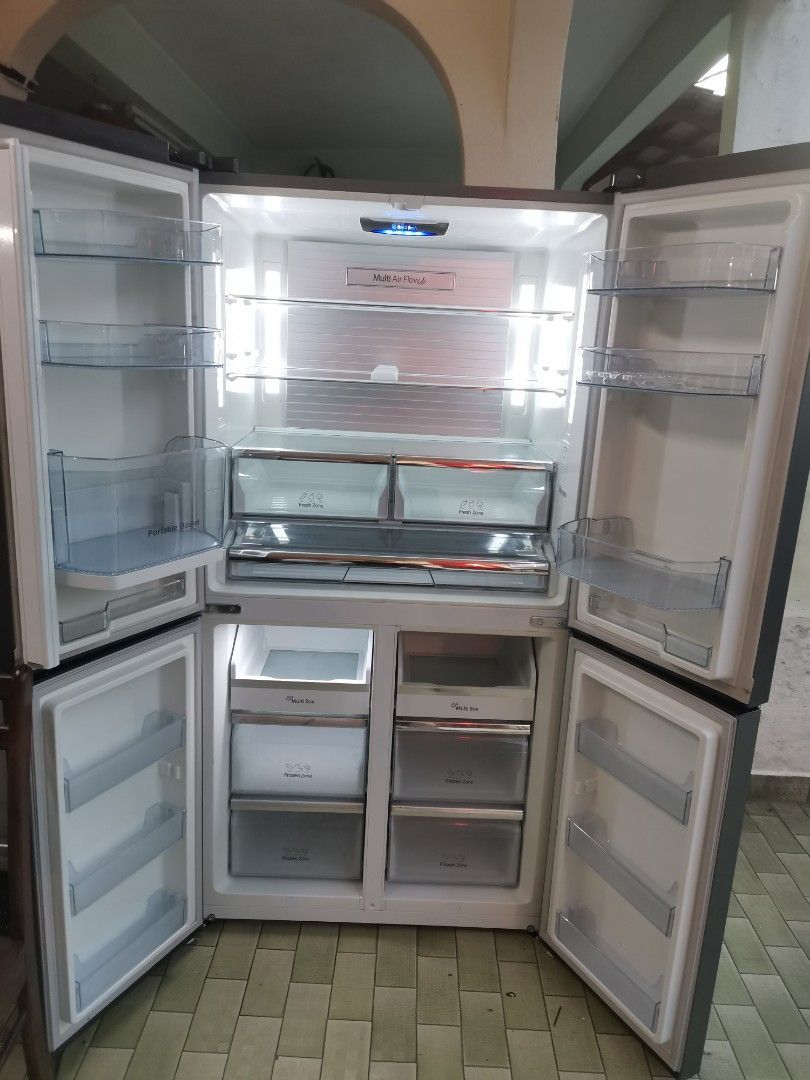 Hisense 4 Door Refrigerator special edition, TV & Home Appliances