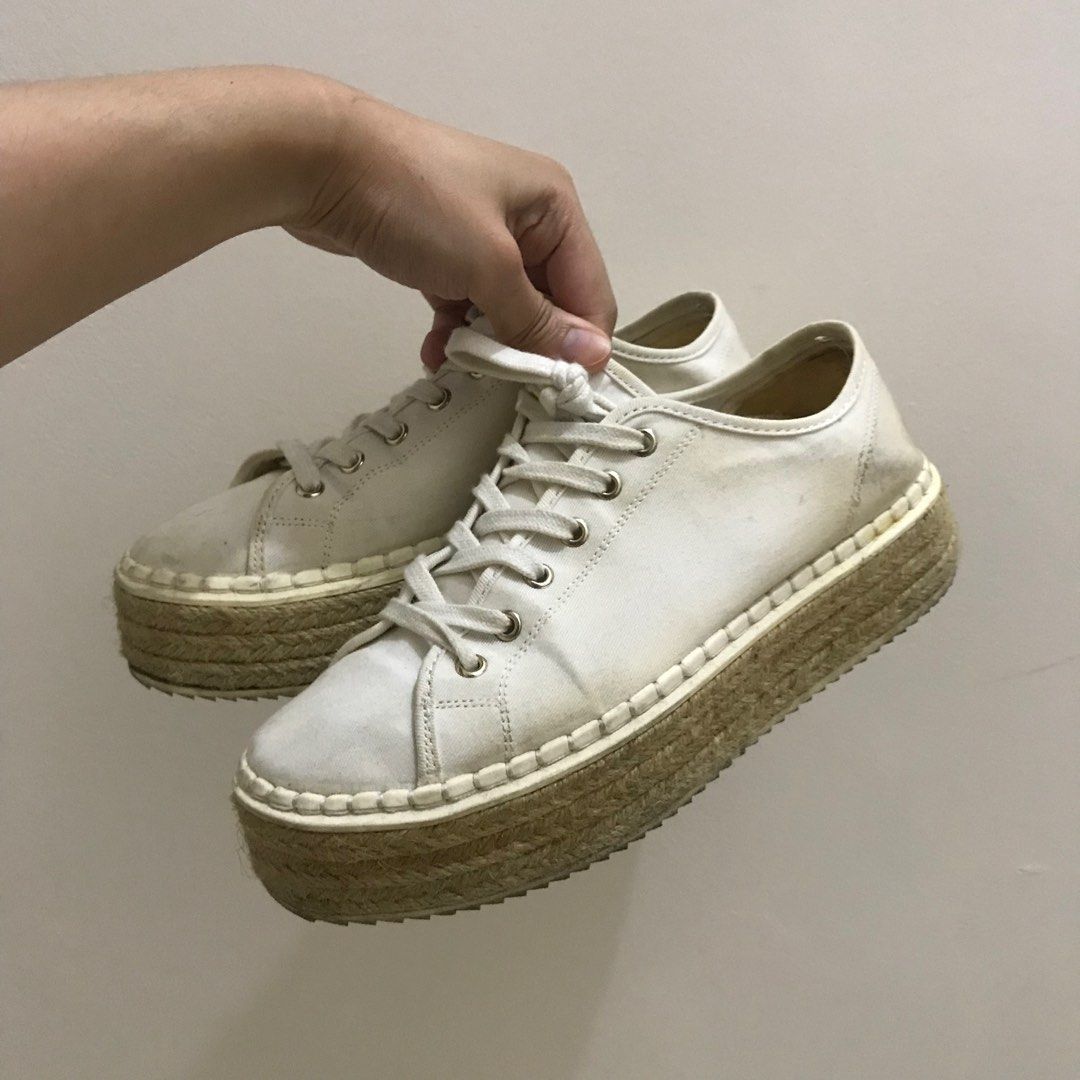 H M Platform Rubber Shoes Women s Fashion Footwear Sneakers on