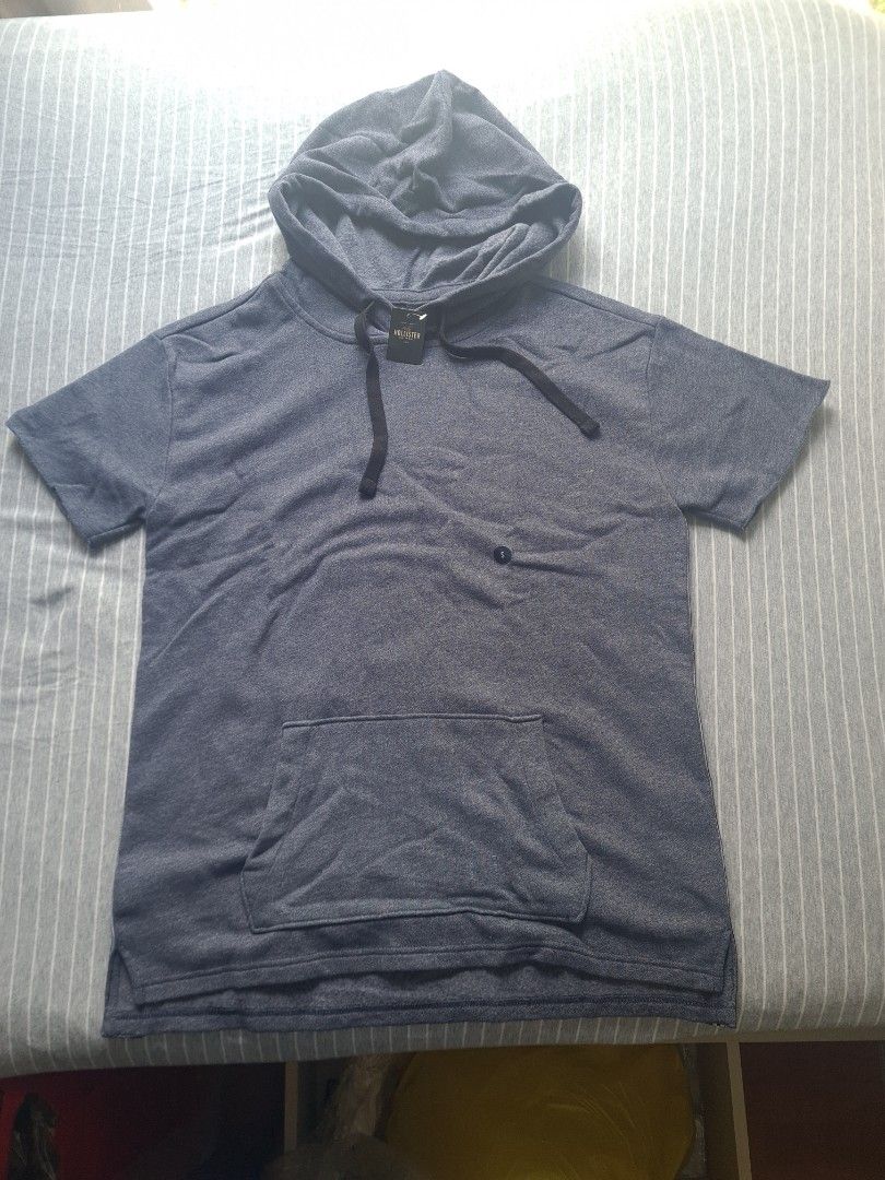 Short sleeve hoodie hollister hotsell