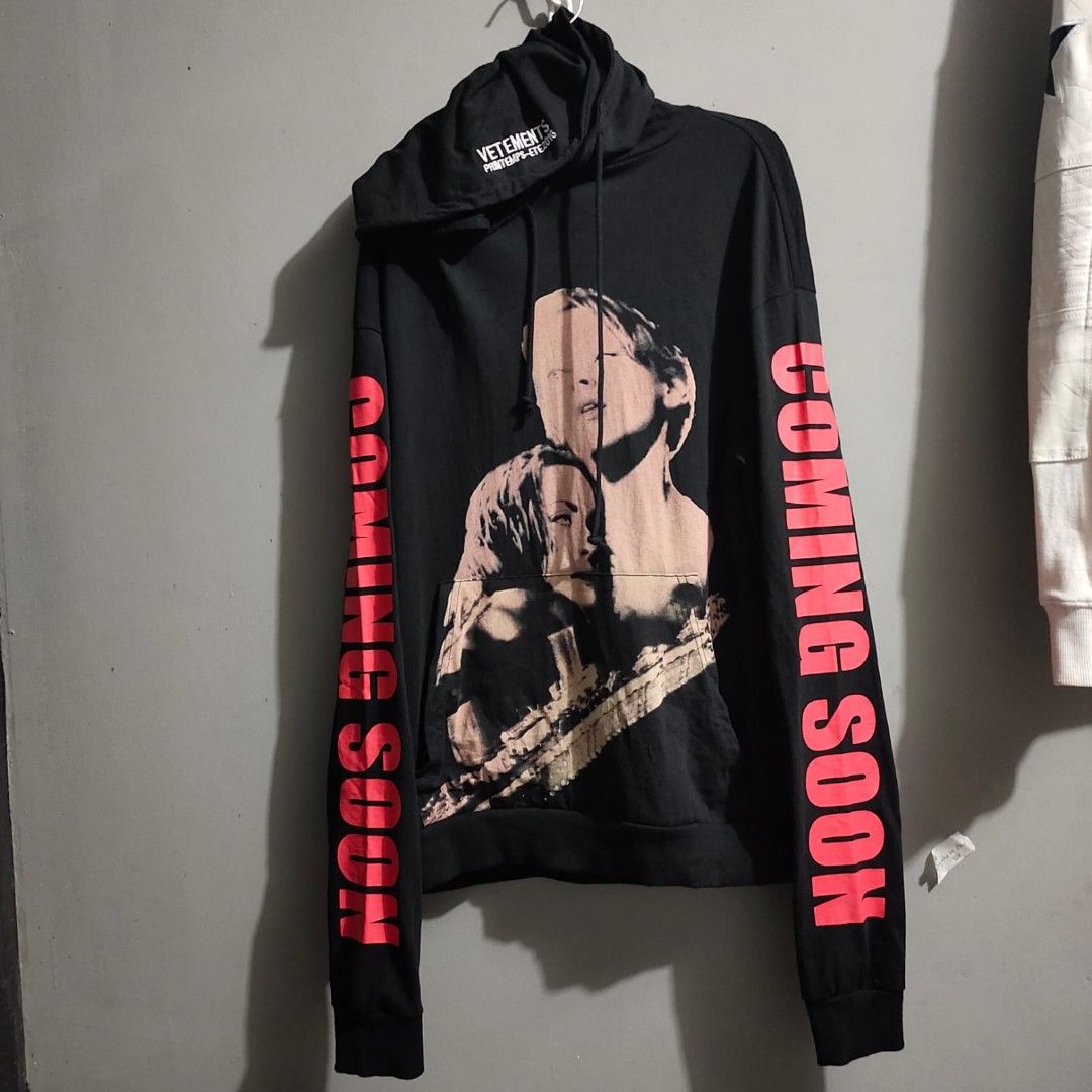 Coming soon vetements hoodie discount