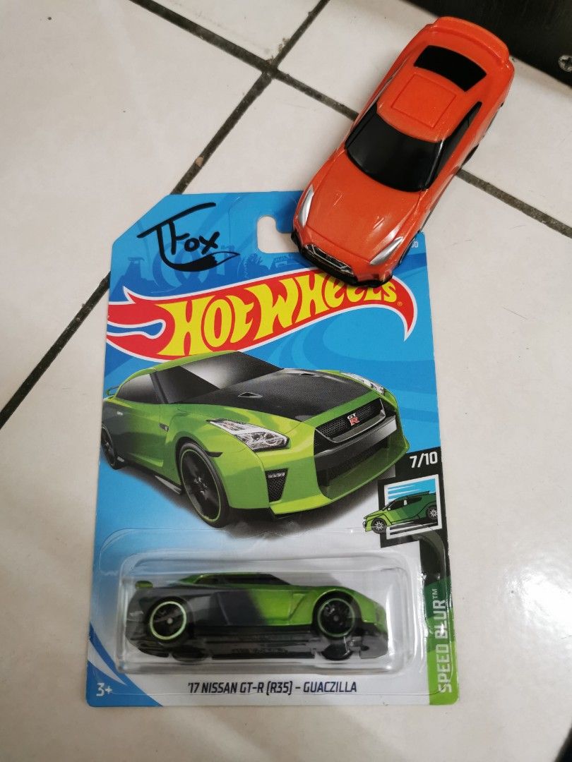 Hotwheels R35 Guaczilla Tfox GT R Hobbies Toys Toys Games on