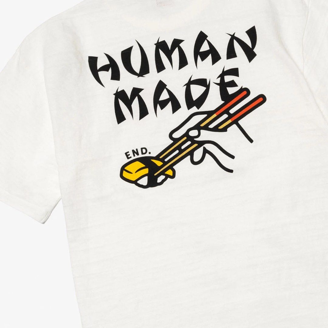 L V x Human Made tee, Men's Fashion, Tops & Sets, Tshirts & Polo Shirts on  Carousell