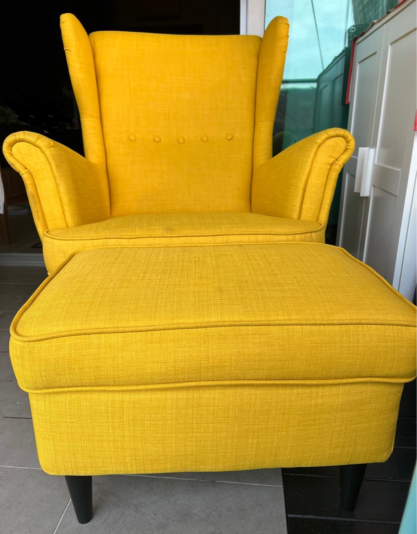 IKEA Armchair, Furniture & Home Living, Furniture, Chairs on Carousell