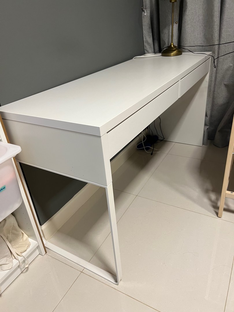 Ikea Micke Study Table, Furniture & Home Living, Furniture, Tables