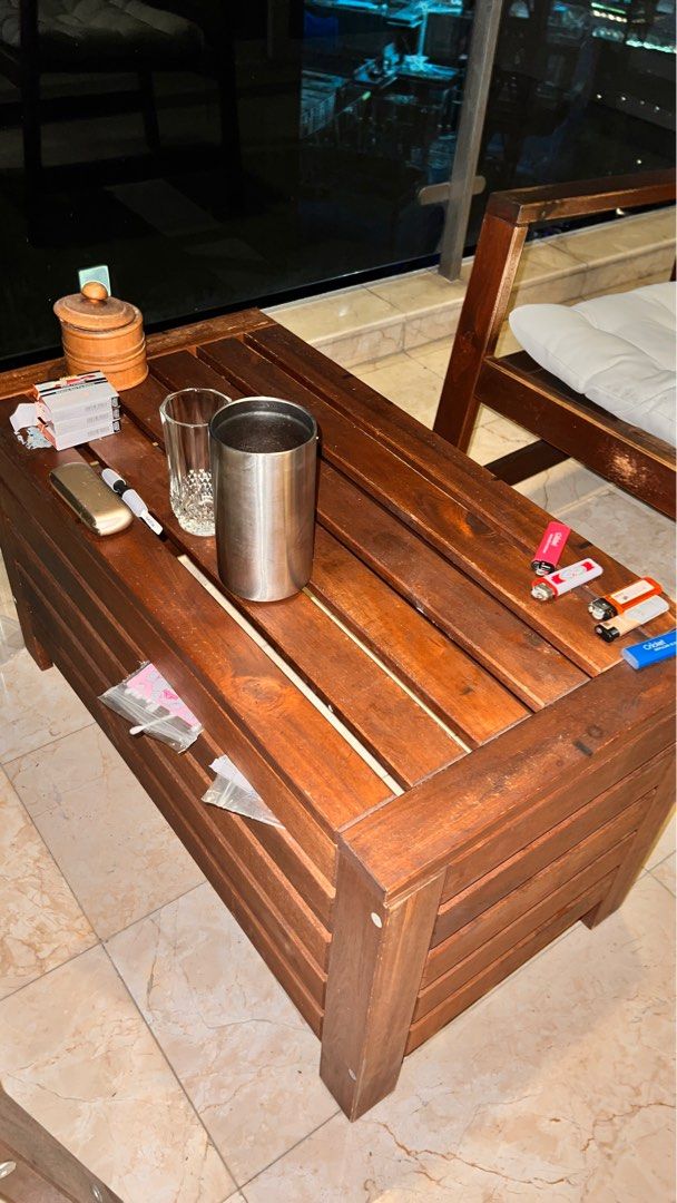 IKEA Outdoor Chairs & table, Furniture & Home Living, Furniture, Chairs