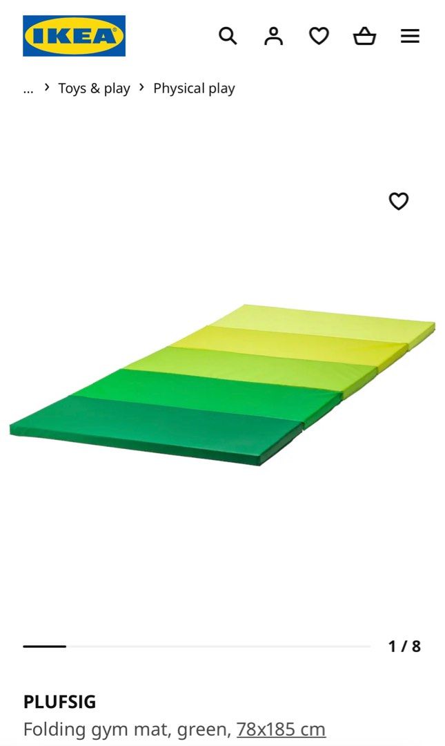 IKEA play gym mat, Babies & Kids, Infant Playtime on Carousell