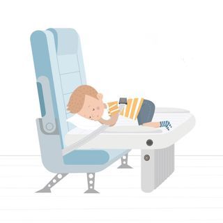 Kids travel airplane bed flyaway similar - electric pump option