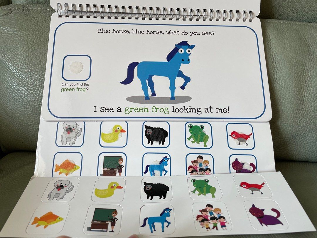 Interactive educational game - brown bear brown bear what do you see ...