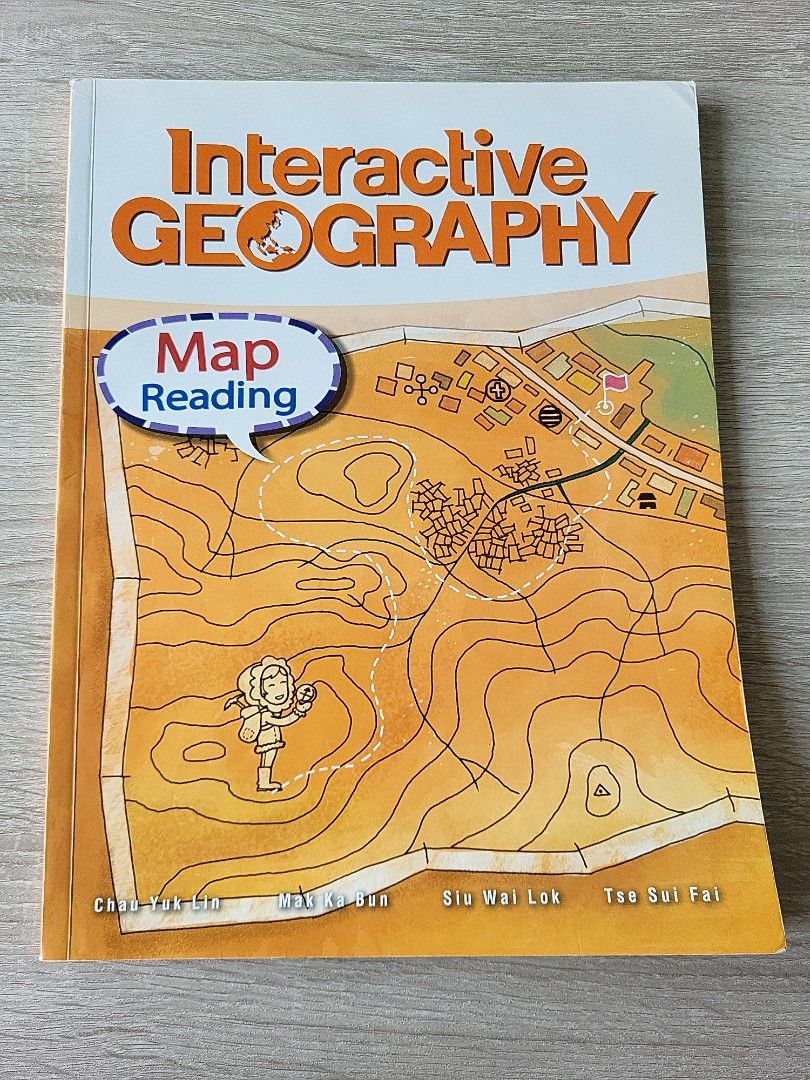 Interactive Geography Map Reading, 興趣及遊戲, 書本 & 文具, 教科書 Carousell