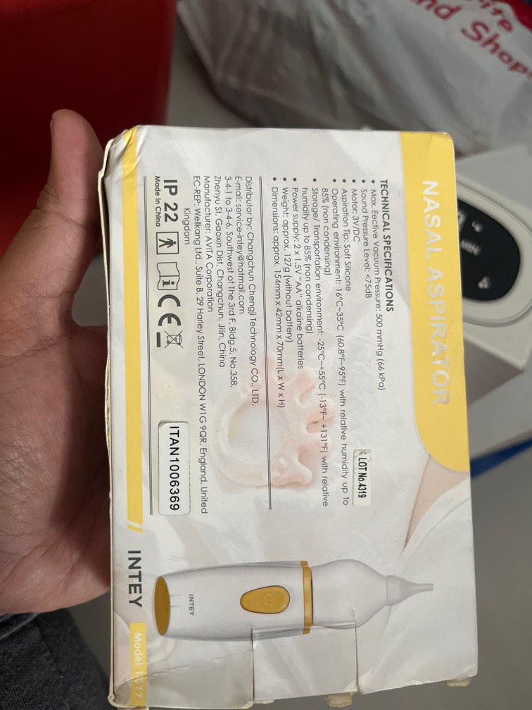 Intey nasal aspirator discount