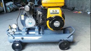 Iwata air compressor engine driven from japan