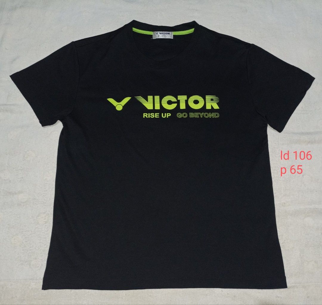 Jersey Victor Fesyen Pria Pakaian Atasan di Carousell
