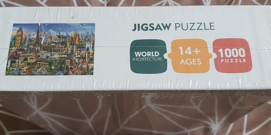 Jigsaw Puzzle WORLD ARCHITECTURE 1000 Puzzles, Hobbies & Toys, Toys