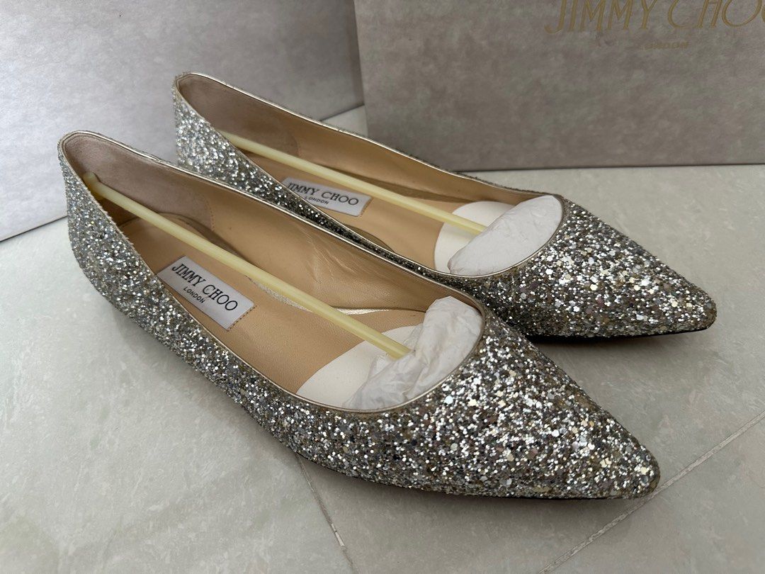 Romy flat jimmy clearance choo